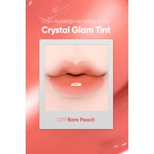 CLIO Yapışkanlık Hissi Vermeyen Yoğun Işıltılı Tint Clio Crystal Glam Tint (09 Bare Peach)