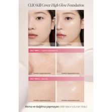 CLIO Kalıcı Kapatıcılık ve Yoğun Işıltı Sunan Fondöten Clio Kill Cover High-Glow Foundation (3 Linen)