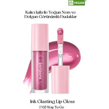 PERIPERA Dudaklara Dolgun, Pürüzsüz Işıltı Sunan Gloss Peripera Ink Glasting Lip Gloss (5 Way To Go)