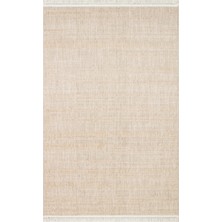 Eko Halı Joy 01 Beige Hav Toz Vermeyen Yumuşak Dokulu Etnik Desenli Modern Kaliteli Iskandinav Halı
