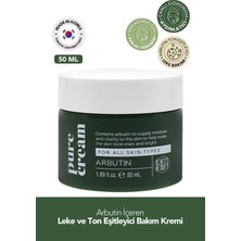 Lamelin Arbutin İçeren Leke ve Yüz Bakım Kremi - Lamelin Arbutin Pure Cream 50 ml