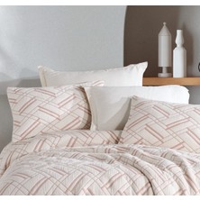 Zebra Casa Claris Tek Kişilik Yatak Örtüsü / Bej