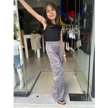 Dmb Kids Kız Çocuk Simli Pantolon