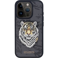 Peeq iPhone 15 Pro Max Uyumlu Savanna Kapak-Snow Leopard