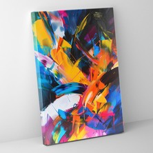 Painted Anarchy Aksiyon Tablo Kanvas Tablo - Aksiyon Tablo, Duvar Dekorasyonu, Aksiyon Tablo, Kanvas Tablo, 30X50