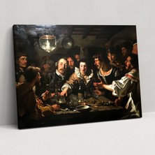 Painted Anarchy Caravaggio Tarzı Kanvas Tablo - Caravaggio, Kanvas Tablo, Caravaggio Tarzı, Duvar Dekorasyonu, 70 x 50 cm