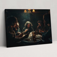 Painted Anarchy Caravaggio Tarzı Kanvas Tablo - Caravaggio, Duvar Dekorasyonu, Caravaggio Tarzı, Kanvas Tablo, 70X50
