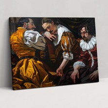 Painted Anarchy Caravaggio Tarzı Duvar Dekorasyonu - Caravaggio, Duvar Dekorasyonu, Kanvas Tablo, Ev Dekorasyonu, 70 x 50 cm