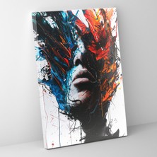 Painted Anarchy Ashvin Harrison'dan Gerçeküstü Portre Duvar Sanatı - Ashvin Harrison, Gerçeküstü, Ev Dekorasyonu, Ashvin Harrison, 30X50
