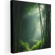 Painted Anarchy Asya Duvar Sanatı - Zen Bahçesi Meditasyon Kanvas Tablo - Asya, Huzurlu Sahne, Asya, Kanvas Tablo, 30X30