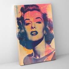 Painted Anarchy Andy Warhol Kanvas Tablo - Andy Warhol, Kanvas Tablo, Duvar Dekorasyonu, Ev Dekorasyonu, 50 x 70 cm
