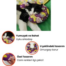 Miyav Pisipisiesta 4'lü Kedi Oyuncak Seti Kedi Yastığı, Kedi Oltası ve Catnipli Peluş Kedi Oyuncakları