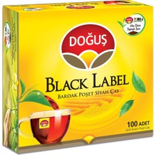 Doğuş Black Label Bardak Poşet Çay 100'LÜ