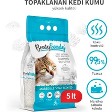 BentySandy Marseille Soap Marsilya Sabunu Kokulu Topaklanan Kedi Kumu 5 Lt