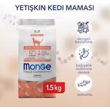 Monge Cat Speciality Line Monoprotein Adult Somonlu Yetişkin Kedi Maması 1.5 Kg