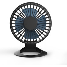 ZHKJ Shop F2 Masaüstü Mini Fan, Renk: Siyah Pilsiz Siyah (Yurt Dışından)