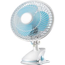 ZHKJ Shop Klips Tabanlı Mini Elektrikli Fan, Uzunluk: 3m (Yurt Dışından)