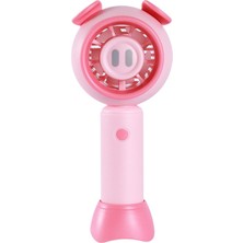 ZHKJ Shop USB Handhd Küçük Fan Pembe Domuz (Yurt Dışından)