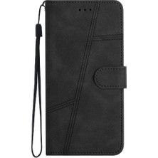 YH Market Samsung Galaxy A03 Çekirdek Bilek Kayışı Flip Için Flip Case Folio Kart Yuvaları Pu (Yurt Dışından)