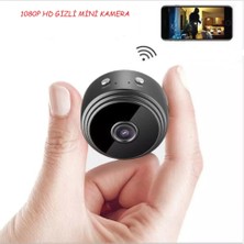 Ayberk 1080P (Hd) Gizli Mini Kamera - Kablosuz Wifi Özellikli Güvenlik Kamerası Taşınabilir Mini Kamera