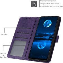 Mays Home1 IPhone 14 Için Flip Case Artı Kickstand ile Saf Renk Pu Deri (Yurt Dışından)