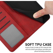 Mays Home1 Kart Yuvası ile IPhone 14 Pro Kickstand Için Flip Case Pu Deri Saf (Yurt Dışından)