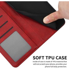 Mays Home1 IPhone 14 Için Flip Case Artı Kickstand ile Saf Renk Pu Deri (Yurt Dışından)