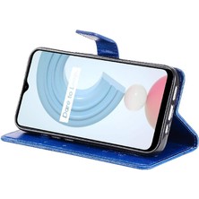 Mays Home1 Kart Yuvası Standı ile Realme C21Y Flip Kickstand Pu Deri Için Flip Case (Yurt Dışından)