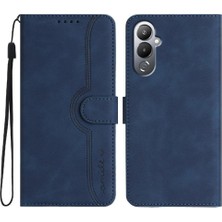 Tecno Pova 4 Case Dahili Mıknatıs Kapak Cüzdan Premium Pu ile Uyumlu (Yurt Dışından)