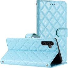 Mays Shop Samsung Galaxy S23 Fe Kickstand Tpu Darbeye Kart Yuvaları Pu Için Flip Case (Yurt Dışından)