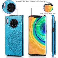 Cüzdan Huawei Mate 30 Için Kart Tutucu Kılıf ile Pro Flip Darbeye Çift (Yurt Dışından)