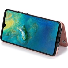 Cüzdan Kart Tutucu Kılıf ile Huawei Mate 20 Desen Çiçek Pu Deri (Yurt Dışından)