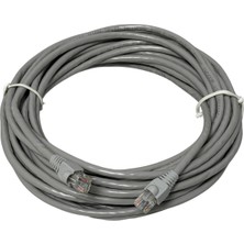 Zerlina 7 Metre Cat6 Gri Ethernet Network Kablosu Modem Bilgisayar Kamera Switch