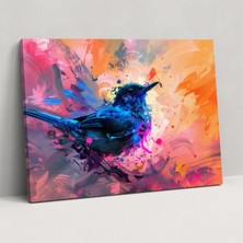 Painted Anarchy Fovizm Sanat Tarzı Kanvas Tablo - Fovizm, Duvar Sanatı, Kanvas Tablo, Kanvas Tablo, 50 x 30 cm