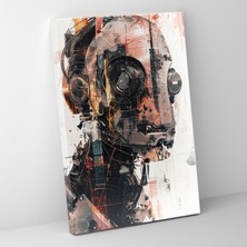 Painted Anarchy Fütürizm Sanat Tarzı Kanvas Tablo - Fütürizm, Fütürizm Sanat Tarzı, Ev Dekorasyonu, Kanvas Tablo, 70 x 100 cm