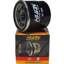 Aras Moto Motosiklet Yağ Filtresi Kf 204 ,HF204 ,KN204 Kodlara Uygun Khan Marka Kaliteli Yağ Filtresi- Arasmoto