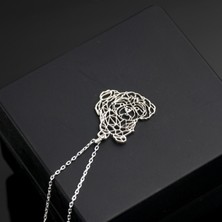 One Silver Gold 925 Ayar Gümüş Maltipoo Köpek Kolye Özel Tasarım