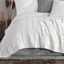 Zebra Casa Elisa Çift Kişilik Yatak Örtüsü Seti / Bej