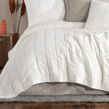 Zebra Casa Elisa Çift Kişilik Yatak Örtüsü Seti / Bej