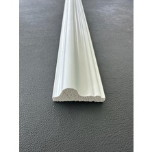 Diecor Dekoratif Boyanabilir 10 Adet 4 cm Eğimli Polistren Duvar Çıtası