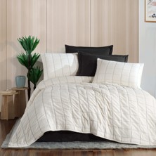 Zebra Casa Elisa Çift Kişilik Yatak Örtüsü Seti / Bej