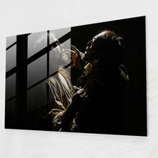 Painted Anarchy Caravaggio Stili Cam Duvar Sanatı - Caravaggio, Caravaggio Stili, Cam Duvar Sanatı, Ev Dekorasyonu, 45X30
