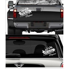 Sticker Usta Dağ Kamp Dağcılık Adventure 4x4 Offroad Araba Oto Karavan Sticker 00084