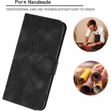 SZY Market Kart Yuvası ile IPhone 16 Pro Max Pu Deri Manyetik Kapak Için Flip Case (Yurt Dışından)