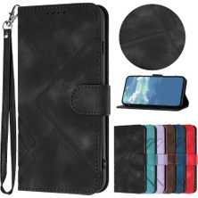 SZY Market Kart Yuvası ile IPhone 16 Pro Max Pu Deri Manyetik Kapak Için Flip Case (Yurt Dışından)