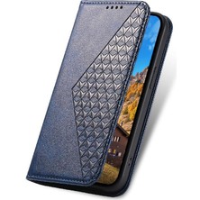 SZY Market Samsung Galaxy M54 Cüzdan Için Flip Case El Kayışı Standı Günlük Kullanım Eşkenar Dörtgen (Yurt Dışından)