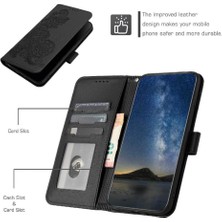 Zte Ücretsiz 5g Iv Kickstand Için Flip Case Koruyucu Kart Yuvası Standı ile (Yurt Dışından)