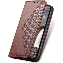 Samsung Galaxy M54 Cüzdan Için Flip Case El Kayışı Standı Günlük Kullanım Eşkenar Dörtgen (Yurt Dışından)