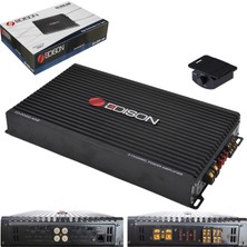 Edison ED-2000.4AB Oto Anfi Stereo 4X200 Watt 4 Kanal Bass Kontrol