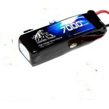 Leopard Power 7000 mAh 14.8V 4s 50c Lityum Polimer Lipo Batarya